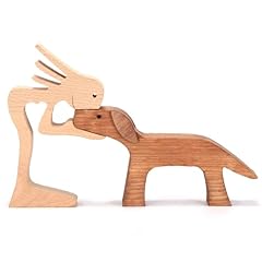 Ouzhou wooden dog for sale  Delivered anywhere in UK