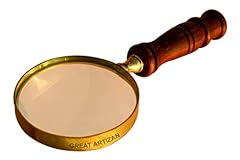 Brass magnifying glass for sale  Delivered anywhere in Ireland