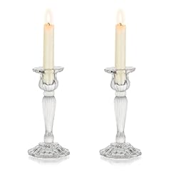 Nuptio glass candlestick for sale  Delivered anywhere in USA 