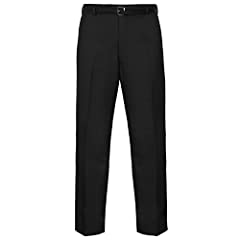 MyShoeStore Mens Formal Trousers Casual Business Office, used for sale  Delivered anywhere in UK