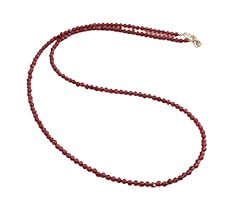 Rhodolith kette edelstein gebraucht kaufen  Wird an jeden Ort in Deutschland