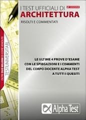 Test ufficiali architettura usato  Spedito ovunque in Italia 