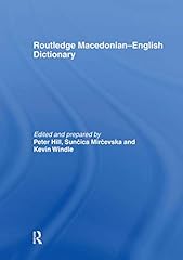 Dic routledge macedonian d'occasion  Livré partout en France