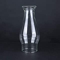 Used, KOLIT Glass Oil Lamp Chimney Replacement Funnel Lampshade for sale  Delivered anywhere in Ireland