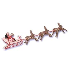 Santa sleigh deer for sale  Delivered anywhere in USA 