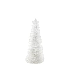 Natural Festive Feather Christmas Tree - 18" White Farmhouse or Fall Decor, used for sale  Delivered anywhere in USA 