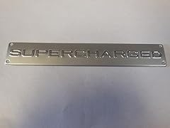 Supercharged emblem self for sale  Delivered anywhere in USA 