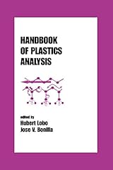 Handbook plastics analysis for sale  Delivered anywhere in USA 