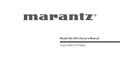 Instruction manual marantz for sale  Delivered anywhere in USA 