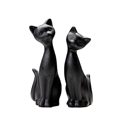 Figurine gatto nero usato  Spedito ovunque in Italia 