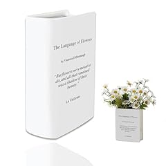 Book shaped vase for sale  Delivered anywhere in UK