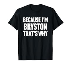 Bryston personalized name for sale  Delivered anywhere in UK