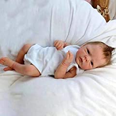 WarmCare NPK Realistic Reborn Baby Dolls Boy Silicone Full Body 18Inches Sleeping Baby Look Real Cute Newborn Reborn Dolls Anatomically Correct for sale  Delivered anywhere in Canada