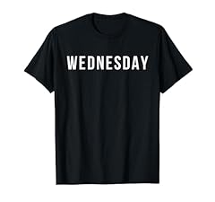 Wednesday shirt for sale  Delivered anywhere in UK