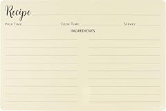 Recipe card refill for sale  Delivered anywhere in UK
