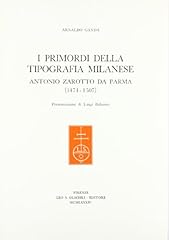 Primordi della tipografia usato  Spedito ovunque in Italia 