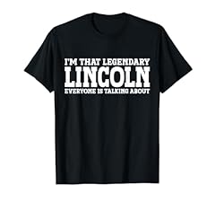 Lincoln personal name for sale  Delivered anywhere in USA 