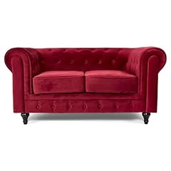 Bravich velvet chesterfield for sale  Delivered anywhere in UK
