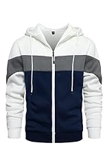 Mens hoodie zip for sale  Delivered anywhere in UK