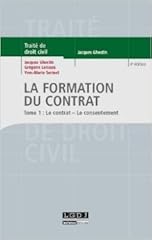 Formation contrat. tome d'occasion  Livré partout en France