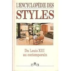 Encyclopédie styles louis d'occasion  Livré partout en France