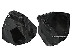 Pieces black obsidian for sale  Delivered anywhere in USA 