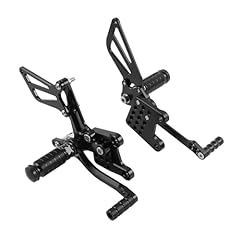 Footrest footpegs adjustable for sale  Delivered anywhere in UK