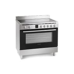 Montpellier 90cm Electric Range Cooker - Stainless for sale  Delivered anywhere in UK