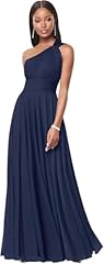 Chiffon one shoulder for sale  Delivered anywhere in USA 