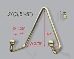Brass plate hanger for sale  Delivered anywhere in USA 