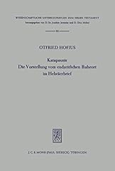 Katapausis vorstellung vom gebraucht kaufen  Wird an jeden Ort in Deutschland