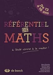 Référentiel mathématique 12 d'occasion  Livré partout en France