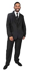 Mens black suit for sale  Delivered anywhere in UK