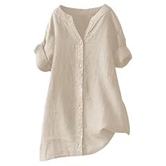 Yinguo cheesecloth shirts for sale  Delivered anywhere in UK