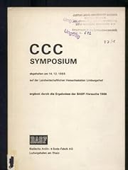 Ccc syposium abgehalten gebraucht kaufen  Wird an jeden Ort in Deutschland