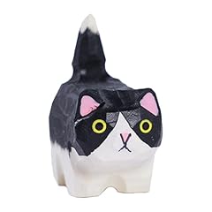 Cat figurines wooden for sale  Delivered anywhere in UK