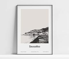 Sausalito california print for sale  Delivered anywhere in USA 