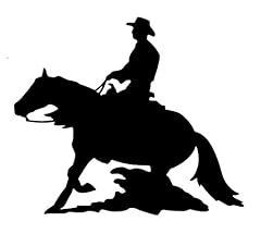 Aufkleber westernpferd reining gebraucht kaufen  Wird an jeden Ort in Deutschland