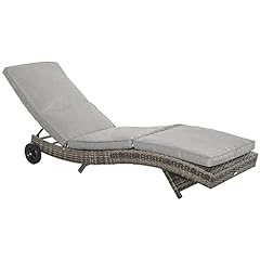 Outsunny wicker chaise for sale  Delivered anywhere in USA 