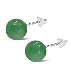 Jade earrings studs for sale  Delivered anywhere in UK