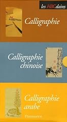Coffret abcdaire calligraphie d'occasion  Livré partout en France