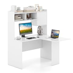 Tangkula shaped desk for sale  Delivered anywhere in USA 