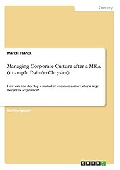 Managing corporate culture d'occasion  Livré partout en France