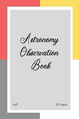 Astronomy observation book for sale  Delivered anywhere in UK