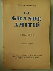 Grande amitié lebacqz d'occasion  Livré partout en France