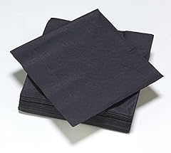 Fsc napkins black for sale  Delivered anywhere in UK