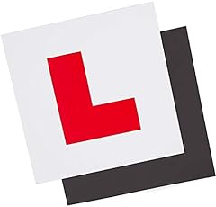 ShaniTech Pack of 2 Fully Magnetic Learner Car L-Plates, for sale  Delivered anywhere in UK