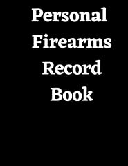 Personal firearms record for sale  Delivered anywhere in USA 