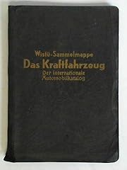 Wistü sammelmappe kraftfahrze gebraucht kaufen  Wird an jeden Ort in Deutschland