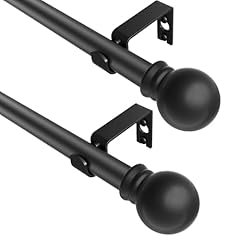 Black curtain rods for sale  Delivered anywhere in USA 